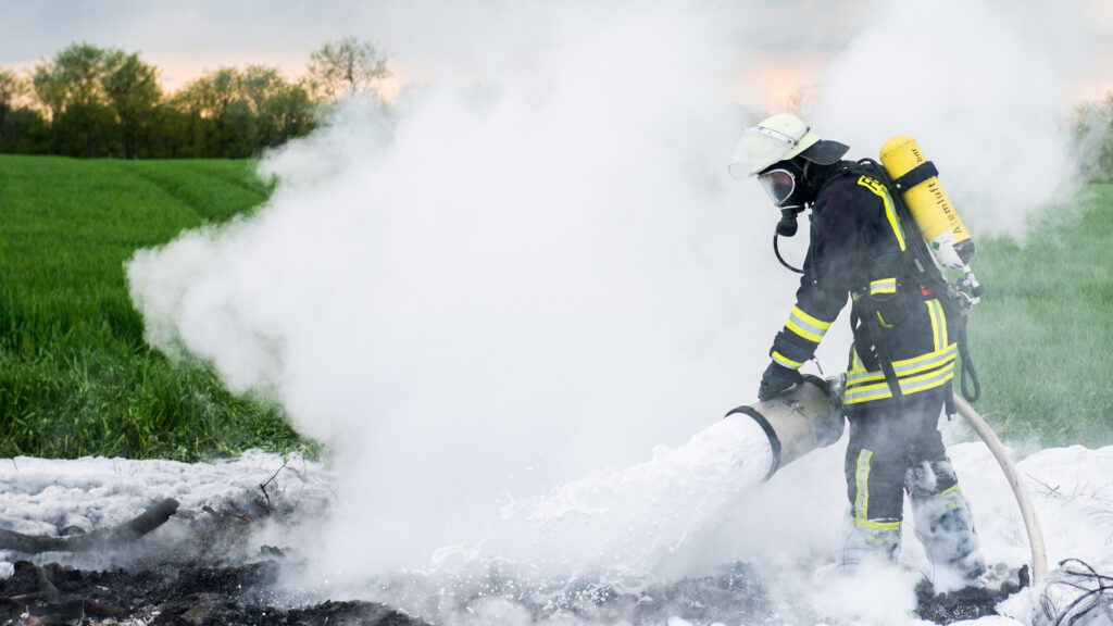 PFAS aineet sammutusvaahdossa palontorjunta