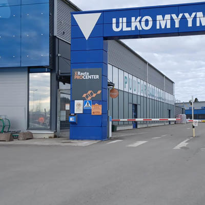 Näytepostilaatikko Kouvola, K-Rauta