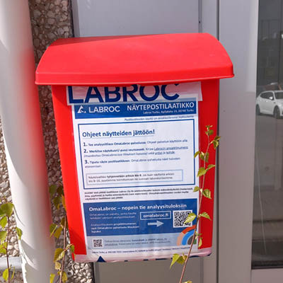 Näytepostilaatikko Turku, Labroc