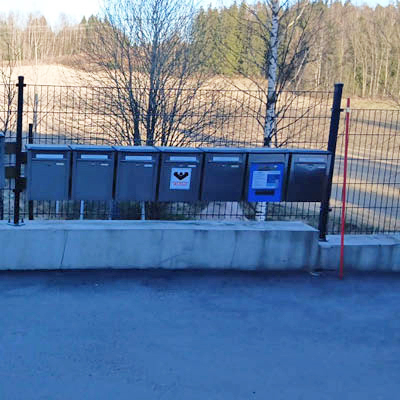 Näytepostilaatikko Vantaa